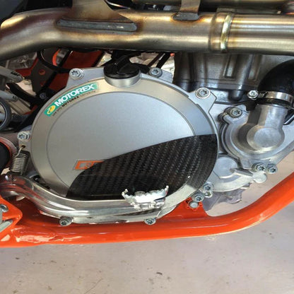 P3 CARBON - CLUTCH COVER GUARD - KTM 250/350 11-15