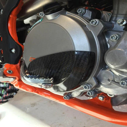 P3 CARBON - CLUTCH COVER GUARD - KTM 250/350 11-15