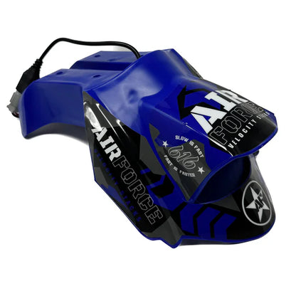 AIRFORCE - STUBBY SNOWBIKE FENDER W/LED LIGHT