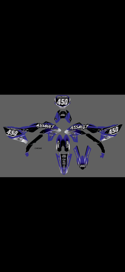 ASSAULT MOTO - GRAPHIC KITS - 139 DESIGNS (BIKE ONLY)