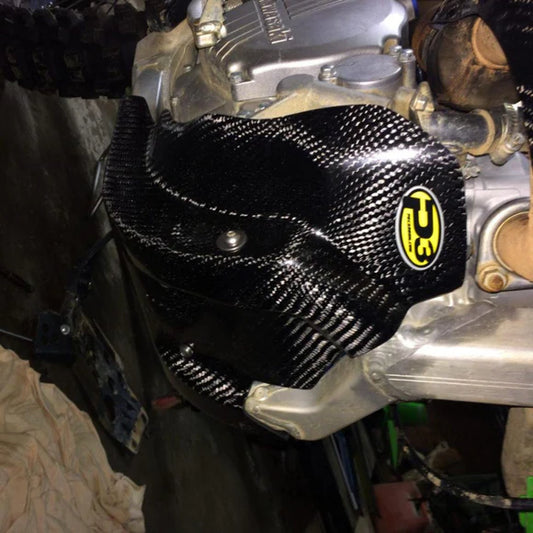 P3 CARBON - SKID PLATE - KAWASAKI KX250F 09-16