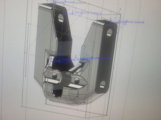 ASSAULT - YETI SNOW MX / TIMBERSLED SOFT STRUT - ADAPTER MOUNTING BLOCK
