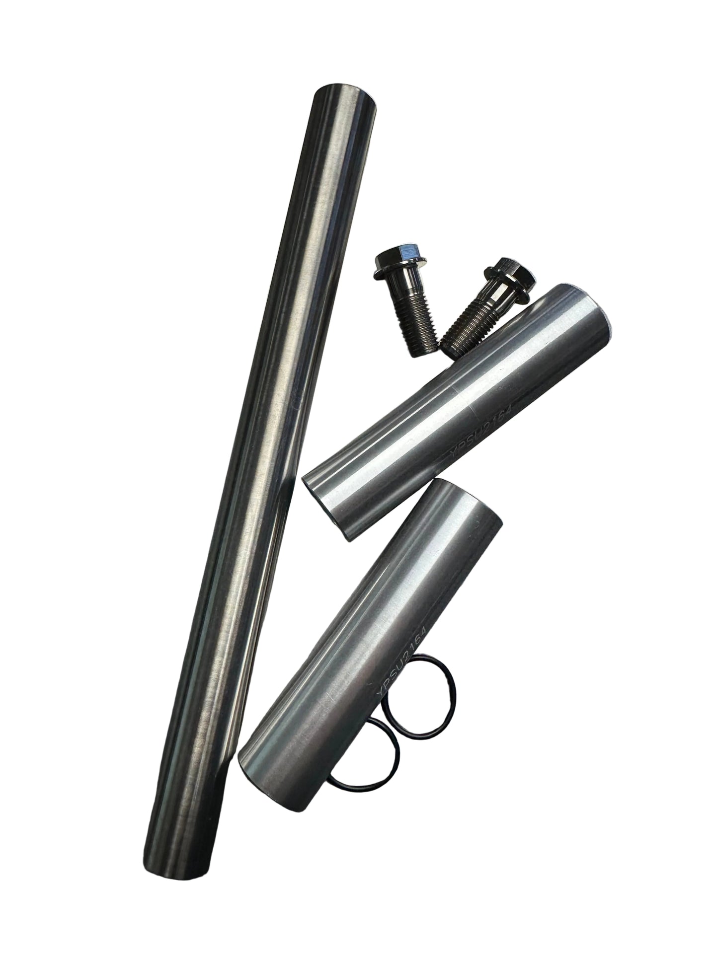 YETI SNOW MX - LOWER SHOCK SHAFT TITANIUM UPGRADE KIT WIDE RAIL - YACU2062