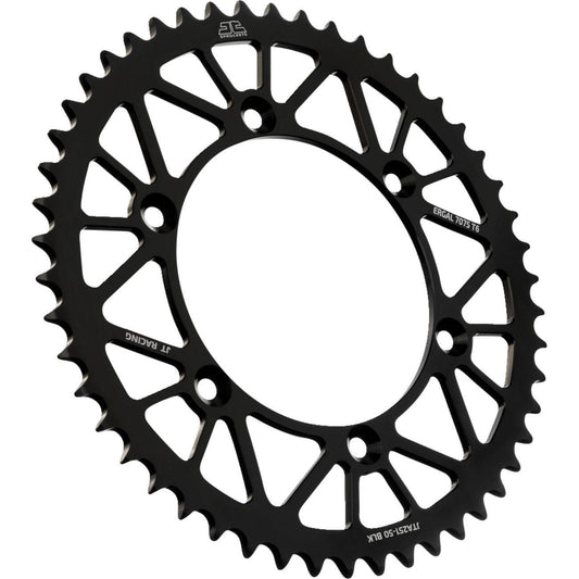 JT SPROCKETS - 520 RACELITE ALUMINUM REAR RACE SPROCKETS - JTA251.**BLK - YAMAHA