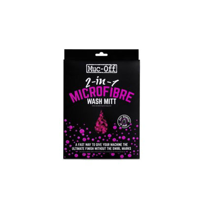 MUC-OFF - 2-IN-1 MICROFIBRE WASH MITT