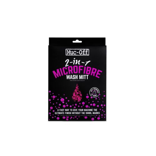 MUC-OFF - 2-IN-1 MICROFIBRE WASH MITT