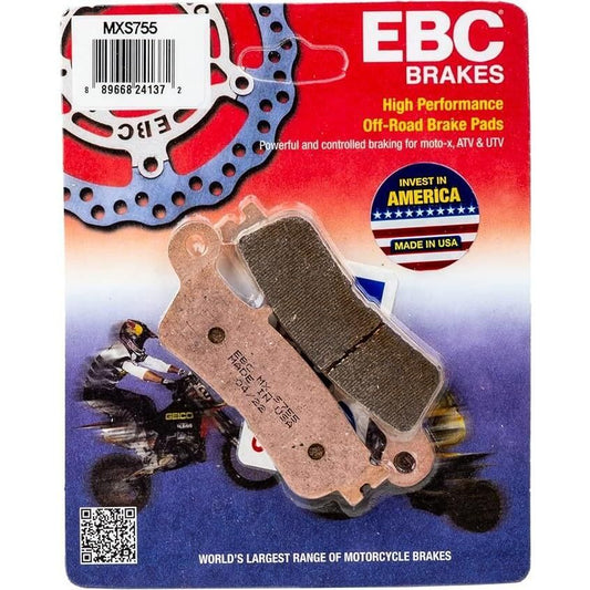 EBC BRAKES - SINTERED - OFF ROAD RACE BRAKE PADS - MXS755