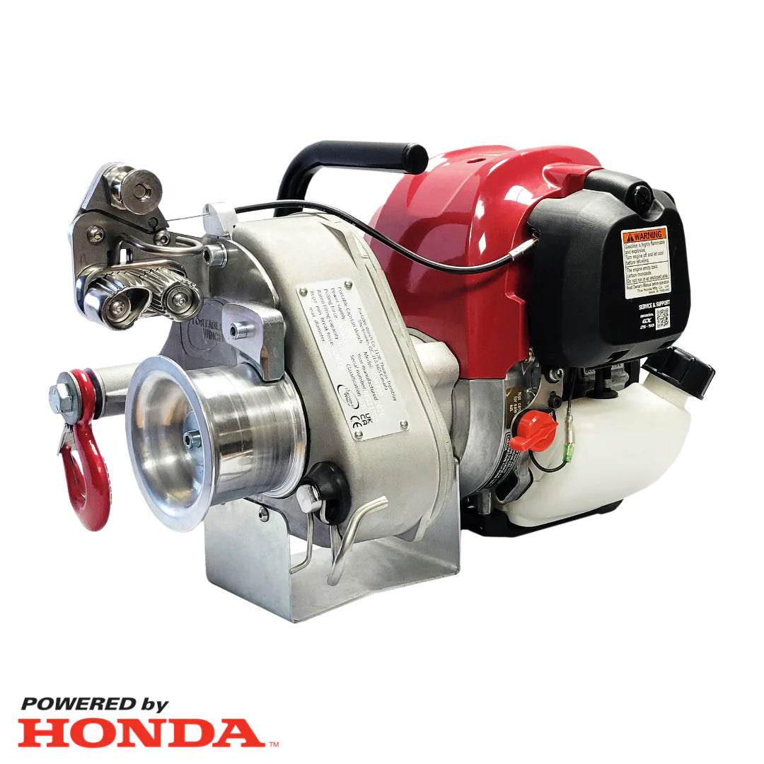 PORTABLE WINCH - GAS POWERED PORTABLE WINCH - PCW4000-A