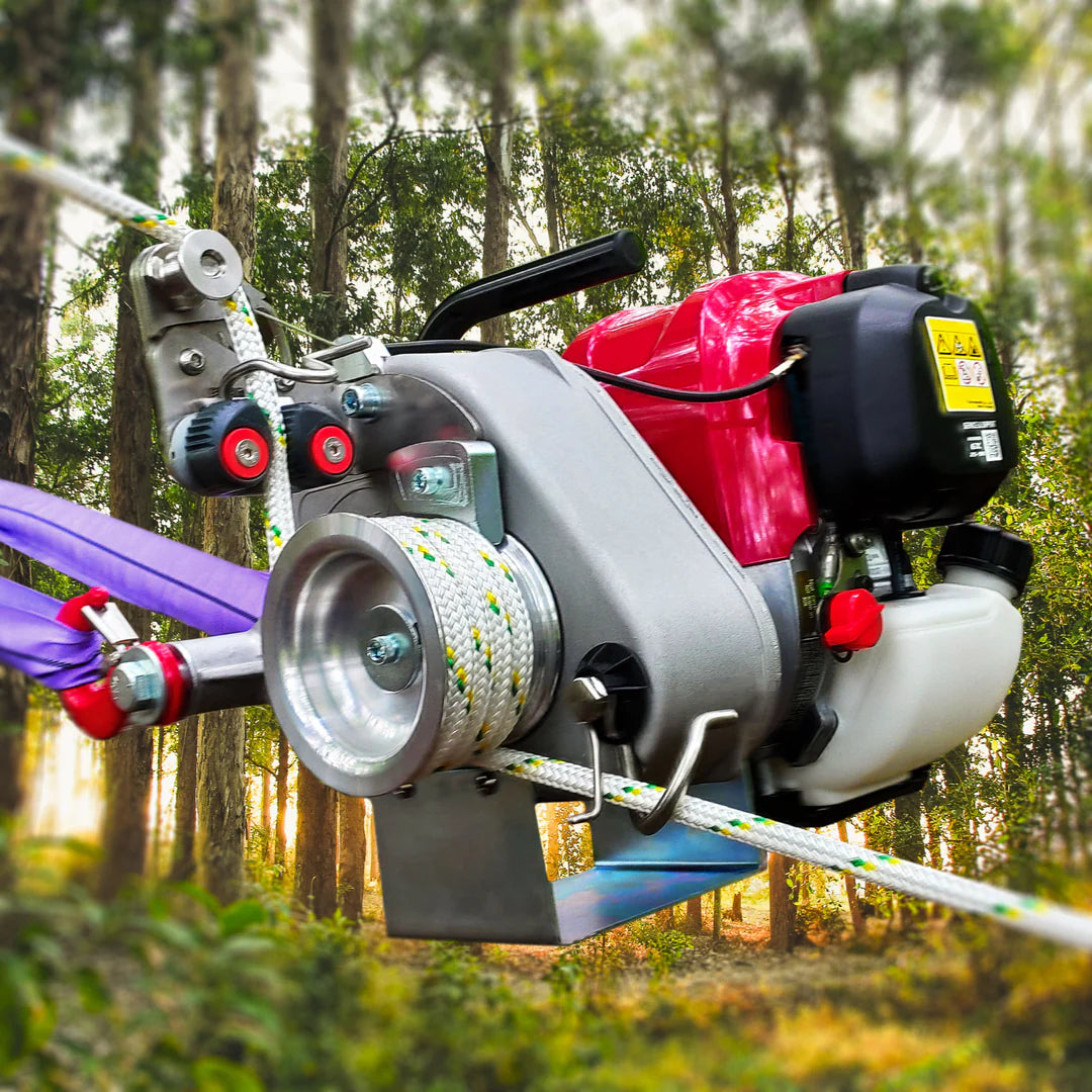 PORTABLE WINCH - GAS POWERED PORTABLE WINCH - PCW4000-A