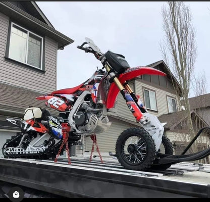 BIKE BINDERZ - SNOWBIKE L-TRACK KIT
