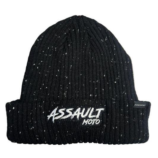 ASSAULT MOTO - TOQUE - BLACK / WHITE