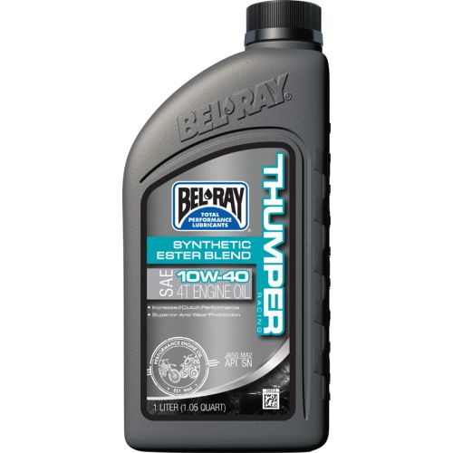 BEL-RAY THUMPER RACING SYNTHETIC ESTER BLEND RACING 4T ENGINE OIL