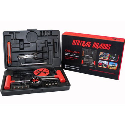 DIRT BAG BRANDS HEAVY-DUTY OFF-ROAD TIRE REPAIR KIT, DELUXE 64 PIECES