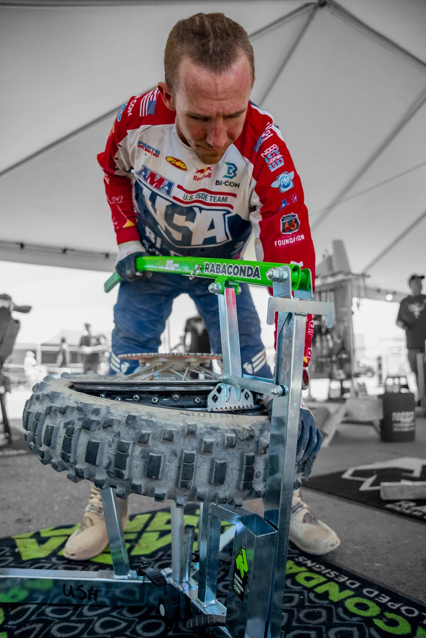 RABACONDA - DIRT BIKE TIRE CHANGER