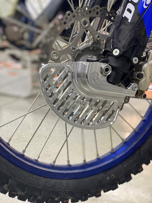 BULLETPROOF - FRONT DISC GUARD - YAMAHA 21+ YZ/YZX/YZFX/WR 125-450 / FANTIC 25+ XE 300