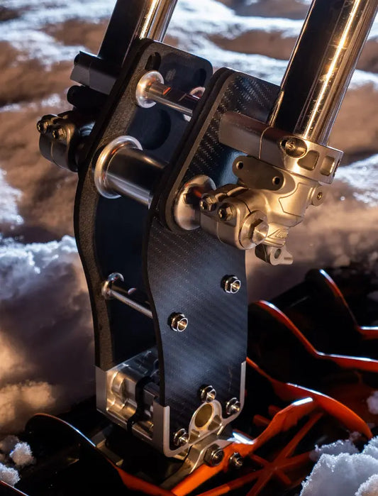 YETI SNOW MX - CARBON SPINDLE ASSEMBLY W/HALF BLOCKS