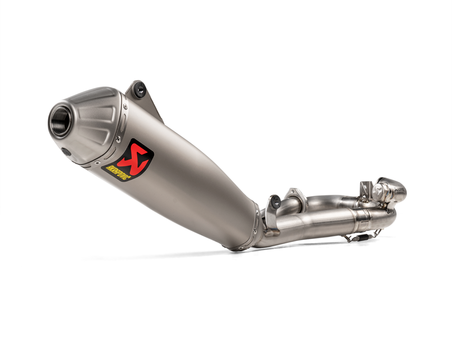 AKRAPOVIC - EVOLUTION - TITANIUM FULL EXHAUST SYSTEM - S-Y4MET15-CIBNTA - YAMAHA 20-22 YZ450F / 21-23 YZ450FX