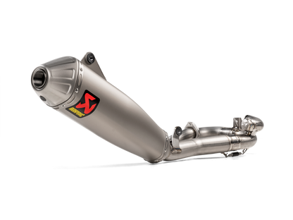 AKRAPOVIC - EVOLUTION - TITANIUM FULL EXHAUST SYSTEM - S-Y4MET15-CIBNTA - YAMAHA 20-22 YZ450F / 21-23 YZ450FX