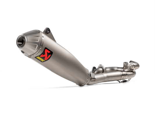 AKRAPOVIC - EVOLUTION - TITANIUM FULL EXHAUST SYSTEM - S-Y4MET15-CIBNTA - YAMAHA 20-22 YZ450F / 21-23 YZ450FX