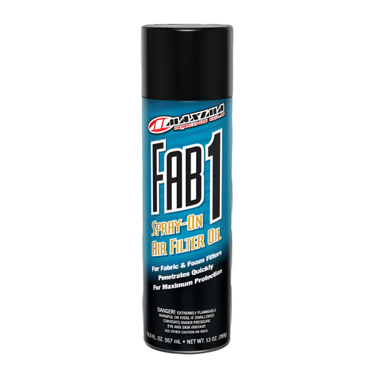 MAXIMA RACING OILS - FAB-1 SPRAY-ON AIR FILTER OIL