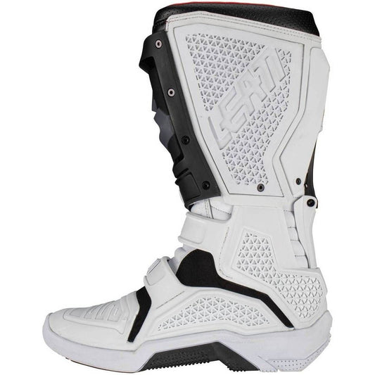 LEATT 5.5 FLEXLOCK RIDING BOOTS - MEN / WOMEN - MX - WHITE