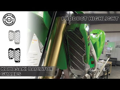 BULLETPROOF DESIGNS - RADIATOR GUARDS - KAWASAKI 16-23 KX450 / 21-23 KX450X / 21-24 KX250