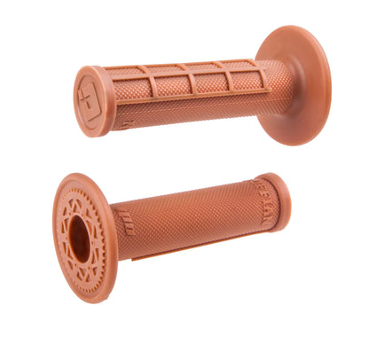 ODI RUFFIAN HALF-WAFFLE MX SLIP-ON GRIPS
