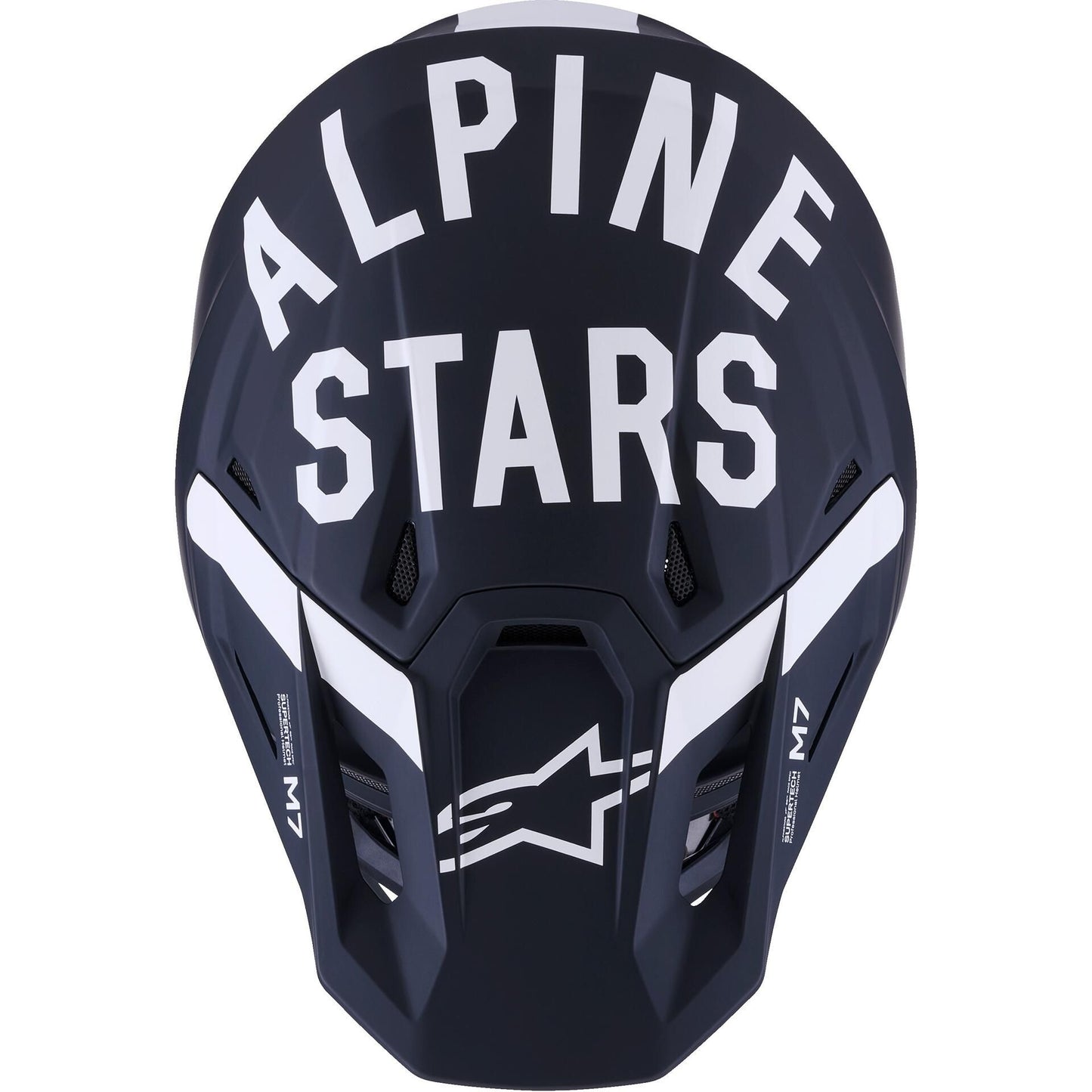 ALPINESTARS - SM7 HELMET - DASHER - BLACK/WHITE MATTE