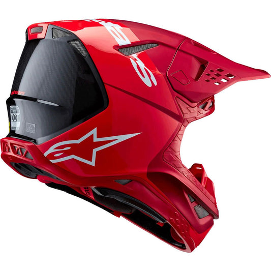 ALPINESTARS - SM10 HELMET - FLOOD - RED FLUO / RED MATTE & GLOSSY
