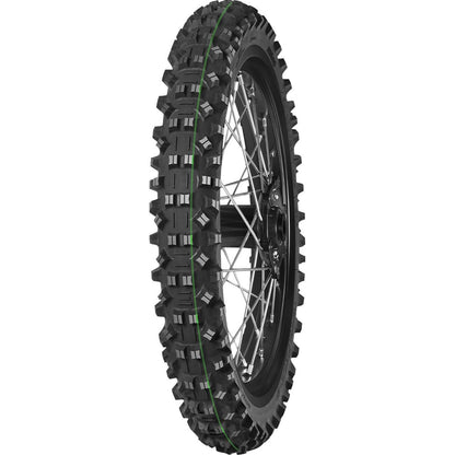 MITAS - TERRA FORCE EF SUPER LIGHT (SINGLE GREEN STRIPE) - GUMMY TECHNICAL ENDURO TIRES