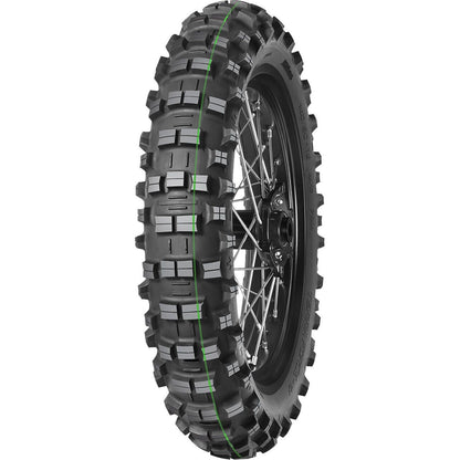 MITAS - TERRA FORCE EF SUPER LIGHT (SINGLE GREEN STRIPE) - GUMMY TECHNICAL ENDURO TIRES