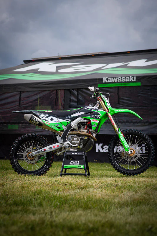 P3 CARBON - SKID PLATE - NO LINKAGE GUARD - KX250 / X 25-26