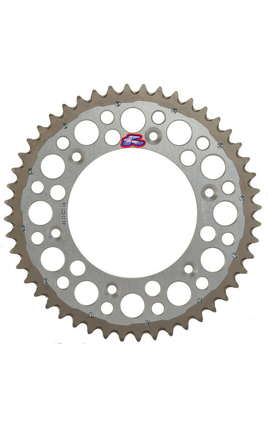 RENTHAL TWINRING HYBRID REAR SPROCKETS - 520 PITCH - 1230-520**GP** - SUZUKI RM-Z450 05-25 / RM-Z250 07-25