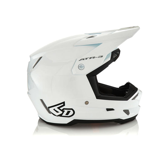 6D HELMETS - ATR-3Y YOUTH - SOLID GLOSS WHITE