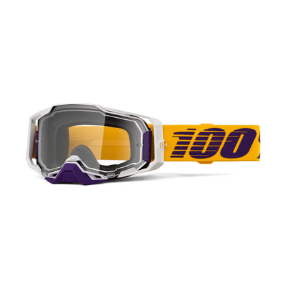 100% - ARMEGA GOGGLES - CLEAR LENS