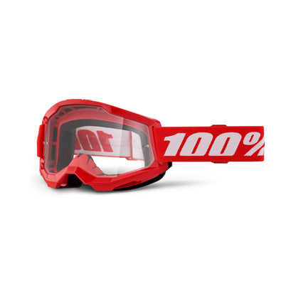 100% STRATA 2 JUNIOR GOGGLES - CLEAR LENS