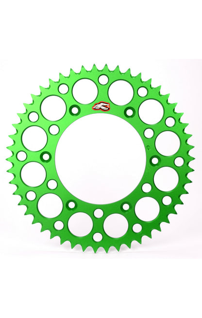 RENTHAL ULTRALIGHT ALUMINUM REAR SPROCKETS - 420 PITCH - 191U-420**GE** - KAWASAKI KX80/85/100/112 87-25 / KLX140/L 08-09/11-17