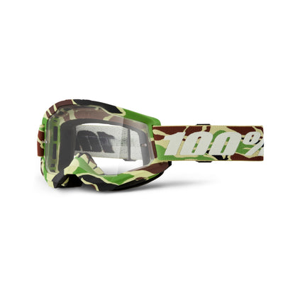 100% STRATA 2 GOGGLES - CLEAR LENS