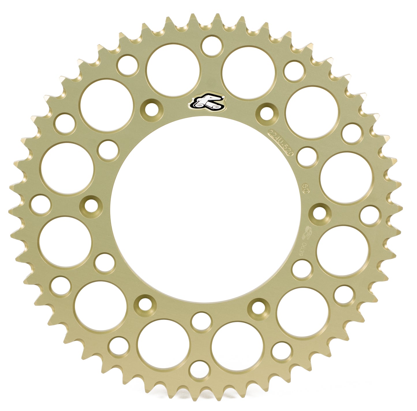 RENTHAL ULTRALIGHT ALUMINUM REAR SPROCKETS - 520 PITCH - 224U-520-**GP**  -  KTM / HUSQ / GASGAS