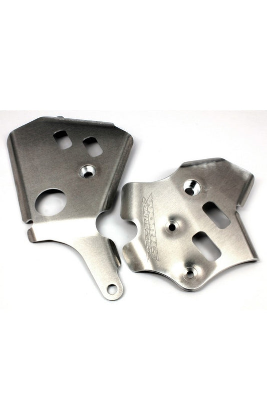 WORKS CONECTION FRAME GUARDS - 15-380 - SUZUKI DRZ400 00-09 / KAWASAKI KLX 400 03-04 (SPECIAL ORDER)