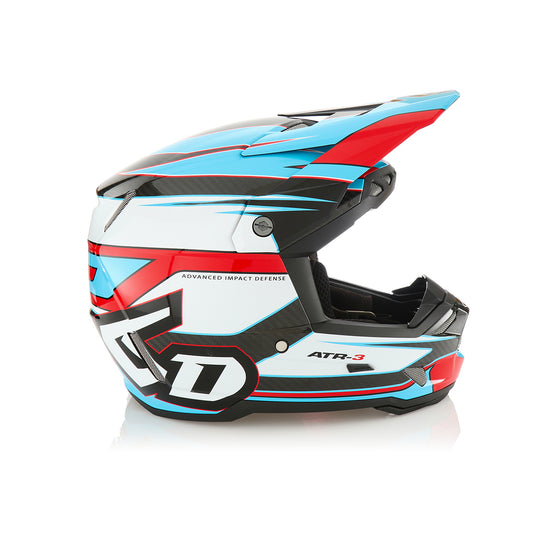 6D HELMETS - ATR-3 - HYPER GLOSS RED CYAN