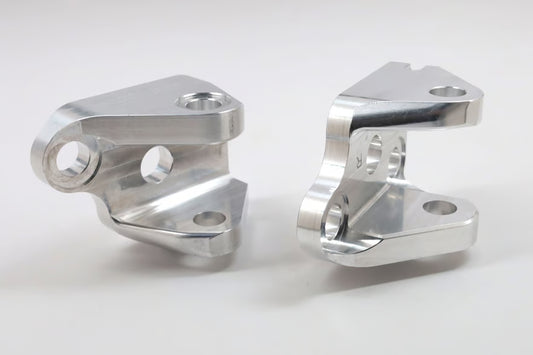 WORKS CONNECTION - OFFSET FOOTPEG MOUNTS - YAMAHA 23+ YZ450F / 24+ YZ250F