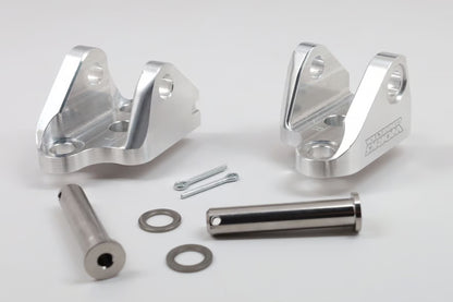 WORKS CONNECTION - OFFSET FOOTPEG MOUNTS - YAMAHA 23+ YZ450F / 24+ YZ250F