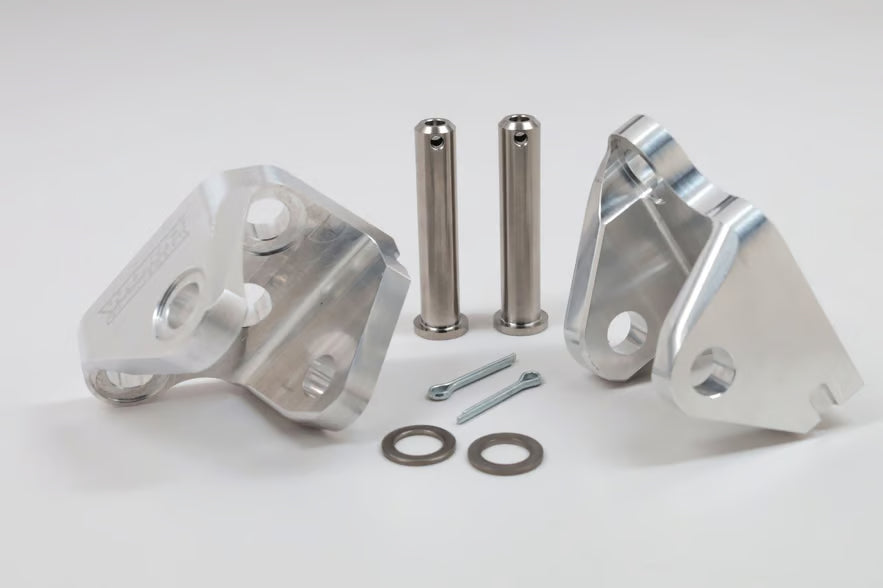 WORKS CONNECTION - OFFSET FOOTPEG MOUNTS - YAMAHA 23+ YZ450F / 24+ YZ250F