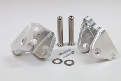 WORKS CONNECTION - OFFSET FOOTPEG MOUNTS - YAMAHA 23+ YZ450F / 24+ YZ250F