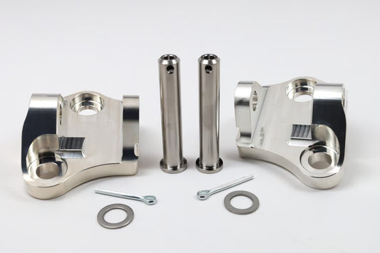 WORKS CONNECTION - OFFSET FOOTPEG MOUNTS - 20-513 - YAMAHA YZ125/YZ250 05-27